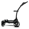 Chariot Robera Pro noir, vue de profil