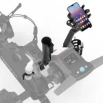 Support téléphone installé sur le chariot Robera Pro